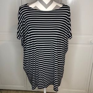 Black and White Striped Piko